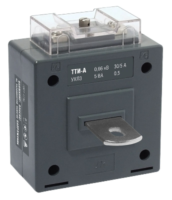 Трансформатор тока ТТИ-А 100/5А с шиной  5ВА класс точности 0.5S