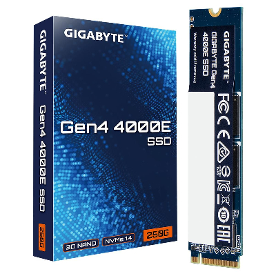 Накопитель SSD M.2 2280 250GB Gen4 4000E, PCIe 4.0x4, NVMe 1.4, 3500/1800 Мб/с