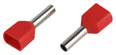 Наконечник-гильза с изолированным фланцем (упаковка 50 шт.) NO-225-99 НШвИ(2) 1,0-8