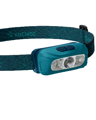 Фонарь налобный аккум/2ВтLED+1ВтSMDLED+красный/Li-ion 14500 500mAh/ABSпл/USB-шнур