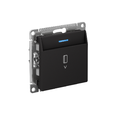 ВЫКЛЮЧАТЕЛЬ ATLASDESIGN карточный, механизм, КАРБОН