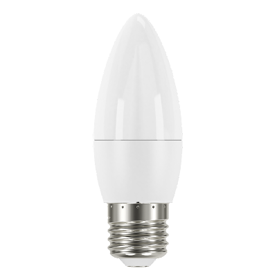 Лампа светодиодная LED 10 Вт 750 Лм холодная 6500К E27 свеча Elementary Gauss