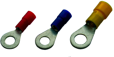 Наконечник кабельный с кольцом изолированный (НКИ) 4-6 M5 ПВХ (упак. 100 шт.)