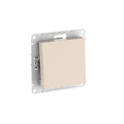 ATLASDESIGN Перекрестный ПЕРЕКЛЮЧАТЕЛЬ, сх.7, 10АХ, быстрозажимные клеммы, БЕЖЕВЫЙ