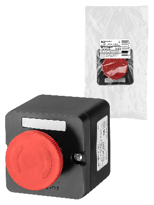 Пост кнопочный ПКЕ212-1У3.красныйгрибсфиксацией.IP40TDM