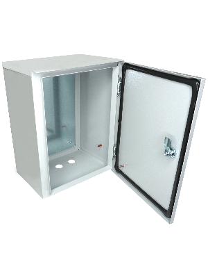 Щит с монтажной панелью навесной ЩМП 04-2 У2 IP54 400х300х220