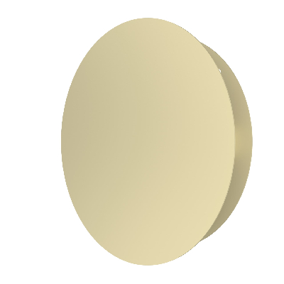 Решетка вентиляционная D100 сетка разъемная на магнитах D140, цвет бежевый