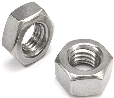 Гайка DIN934 М8 класс прочности 6.0 покрытие цинк 500 шт