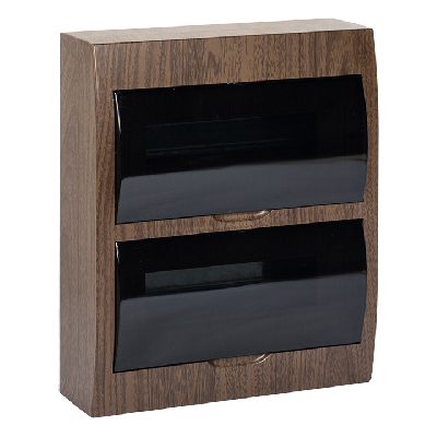 Щит распределительный навесной ЩРН-П-24 темное дерево IP41 PROxima