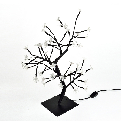Фигура Дерево светодиодное Сакура 45 см 48 светодиодов Розовый свет черный провод ULD-T3545-048/SBA PINK IP20 SAKURA