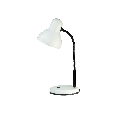 Светильник Флинт НДБ38-40-001 (40Вт, Е27, на подставке, на гибкой стойке, без лампы), белый