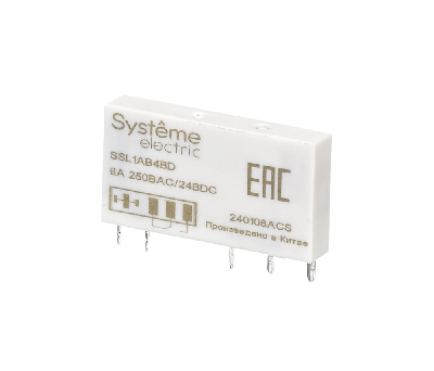 Реле интерфейсное 1CO,6A, 24В DC