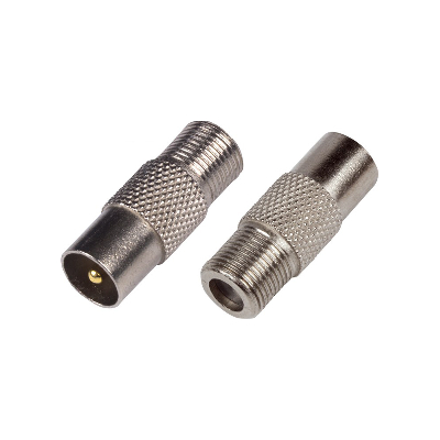 Переход гнездо F - штекер TV PROCONNECT