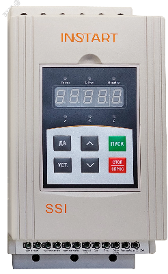 Устройство плавного пуска SSI-11/23-04 11кВт, 23А, 3Ф, 380В±15%, 50Гц/60Гц, IP20, без встроенного байпаса