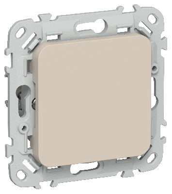 FLITE Заглушка с суппортом ЗГ-ФлЛ льняной IEK