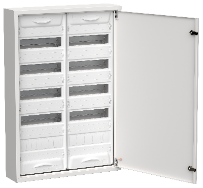 TITAN 5 Корпус металлический ЩРн-120 (2х60) 835х570х140мм IP31 белый (одна дверь) IEK