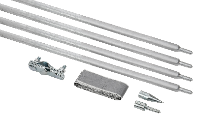 Комплект заземления 6/16 оцинкованная сталь IEK