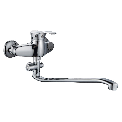 Смеситель для ванны шаровый с изливом S-40 переключателем душа