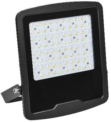 Прожектор светодиодный СДО 08-200 PRO 120град 5000К IP65 черный IEK