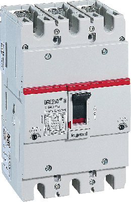 Выключатель автоматический DRX 250 HP TM Рег 3П 125A 25кА