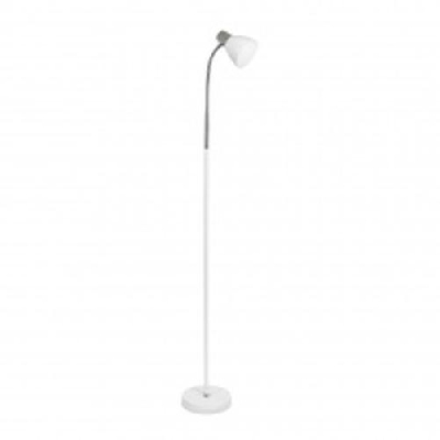 Торшер Руна 1х40Вт Е27 металл белый