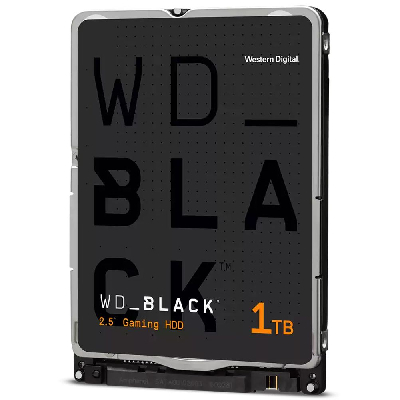 Жесткий диск 1TB Black 2.5'', SATAIII, 7200 об/мин, 64 МБ