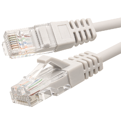 Патч-корд UTP 5e 4x2 26AWGCu LSZH серый 5м