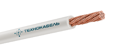 Провод силовой ПуГВнг(А)-LS 1х6 белый ТРТС