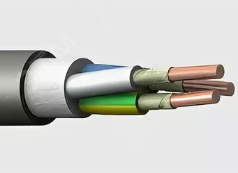 Кабель силовой ВВГнг(А)-FRLS 3х1,5 ок (N.РЕ)-0,66 ТРТС