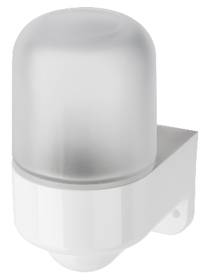 Светильник для бани и сауны НПБ400-2П настенный, угловой, белый, IP54, 60Вт, E27, основание поликарбонат