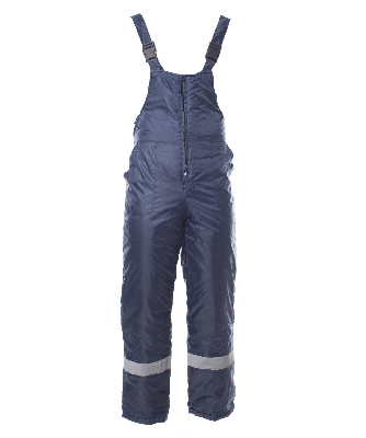 Полукомбинезон утеплённый мужской СТАНДАРТ цв. т.синий тк.Оксфорд, р. 52-54/182-188