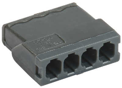 Клемма СМК 772-244 строительно-монтажная с пастой (4шт/упак)