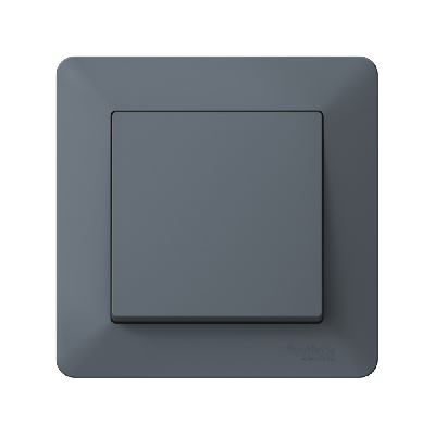 ATLASDESIGN AIR 1-постовая РАМКА, ГРИФЕЛЬ/дымчатый черный