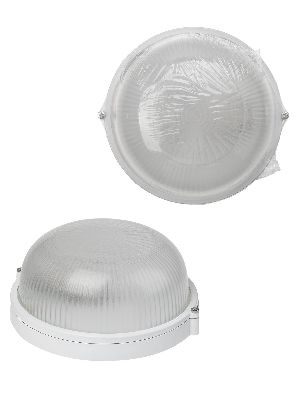 Светильник НПБ1301 белый/круг 60Вт IP54