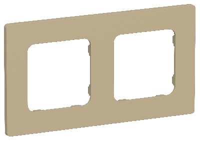 FLITE CLASSIC Рамка 2-местная РУ-2-К-ФлХ хаки IEK