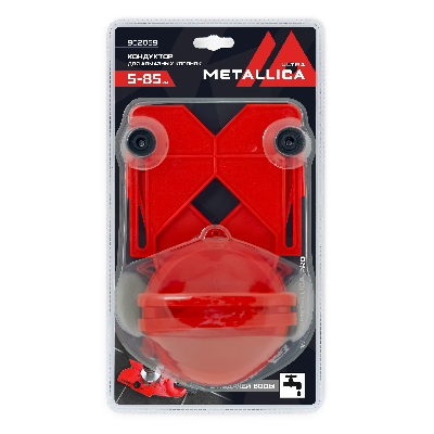 Кондуктор пласт. для коронок алмазных 5-85 мм, с присоской