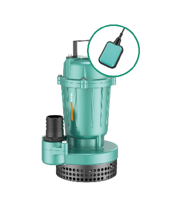 Насос дренажный TPS750A, чугун, 750вт, 333л/мин, c поплавком