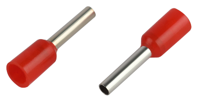 Наконечник-гильза с изолированным фланцем (упаковка 50 шт.) NO-225-84 НШвИ 1,0-8