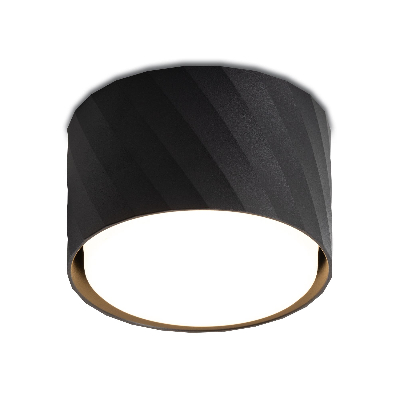 Светильник традиционный Down Light накладной под лампу GX53 IP20 Черный