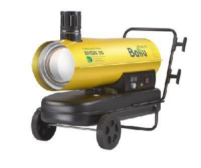 Пушка тепловая дизельная прямого нагрева на 30 кВт, круглая