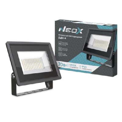 Прожектор светодиодный ДДО-8 70Вт 6500К 7000Лм 100лм/Вт IP65 NEOX
