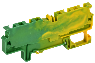 ARMAFIX Клемма пружинная CX4-4 PE 4мм2 четырехконтактная заземляющая IEK