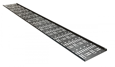 Организатор кабельный перфорированный вертикальный лоток