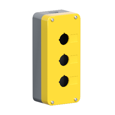 Корпус под кнопочный пост, 3 места