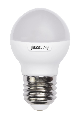 Лампа светодиодная LED 11Вт 230Вт E27 холодный матовый шар Jazzway