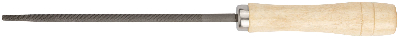 Напильник, деревянная ручка, круглый 150 мм