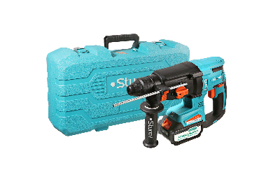 Перфоратор аккумуляторный бесщеточный 1BatterySystem в кейсе 18В 3.2Дж режима 3+1 1x4.0Ач ЗУ