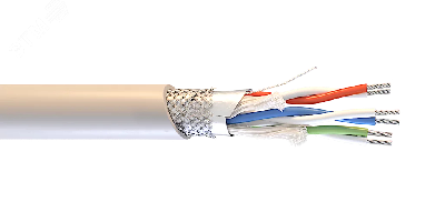 Кабель симметричный для промышленного интерфейса RS-485 СегментКИ-485-ПсЭВнг(А)-LS 2х2х0.78