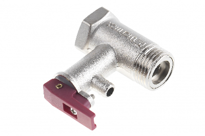 Клапан предохранительный 1/2' для бойлера, 7 бар, с ручкой, блистер