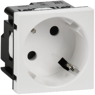 Роз.2К+З винт.с/ш 45° бел.глодуля - белый